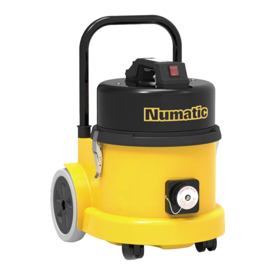 Numatic HZ370-2 Bersetzung Der Original Bedienungsanleitung