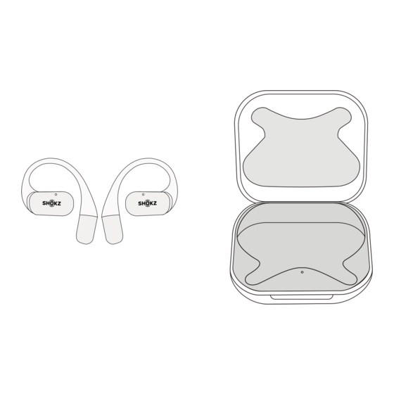 shokz OPENFIT T910 Bedienungsanleitung