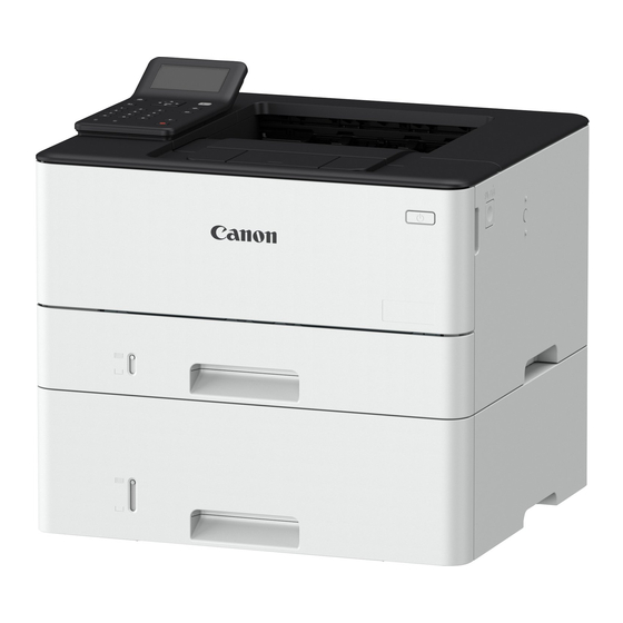 Canon LBP246dw Anwenderhandbuch
