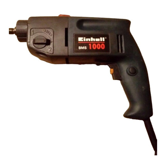 EINHELL BMS 1000 Gebrauchsanweisung