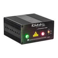 IBIZA LIGHT LZR300RGB-GOBO Bedienungsanleitung