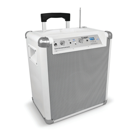 ION BLOCK ROCKER BLUETOOTH Kurzanleitung