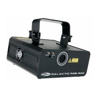 SHOWTEC Galactic RGB-300 Value Line Handbuch