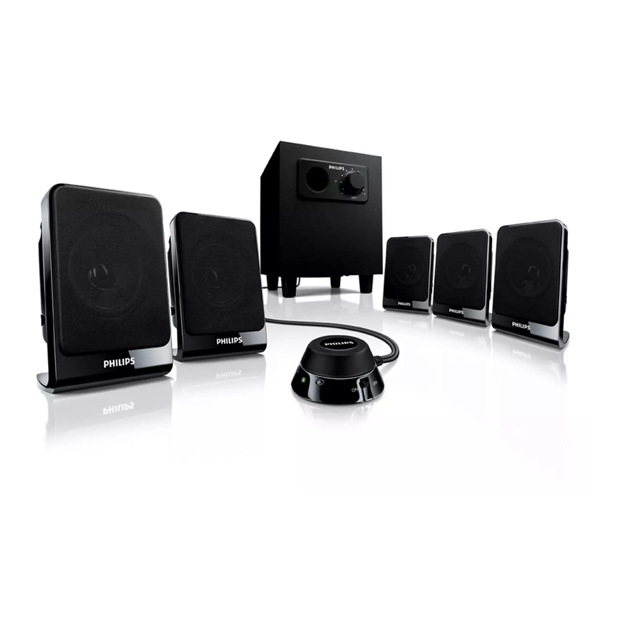 Philips SPA2602/10 Bedienungsanleitung