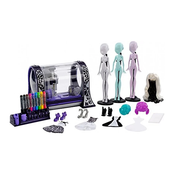 Mattel MONSTER MAKER Bedienungsanleitung