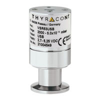 Thyracont VSR53USB Betriebsanleitung