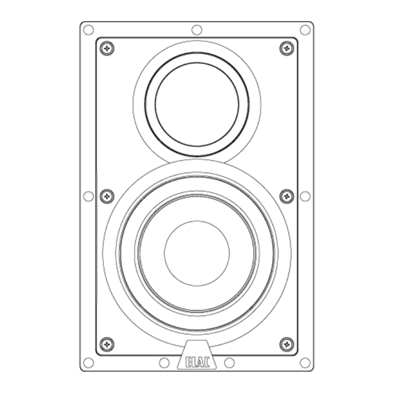 ELAC Vertex 2 Serie Bedienungsanleitung