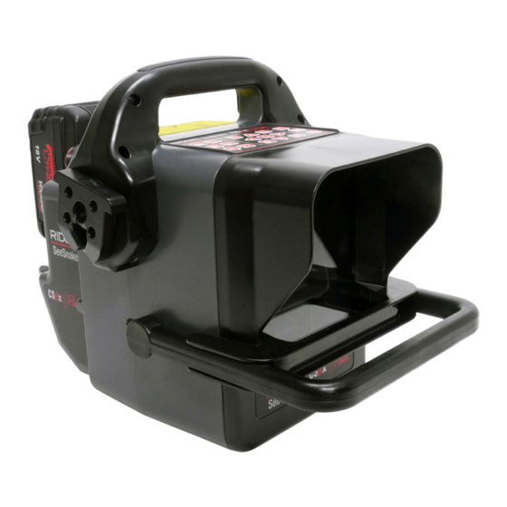 RIDGID SeeSnake CS6X Pak Bedienungsanleitung