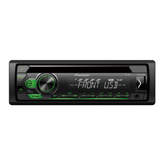 Pioneer DEH-S110UB Handbücher