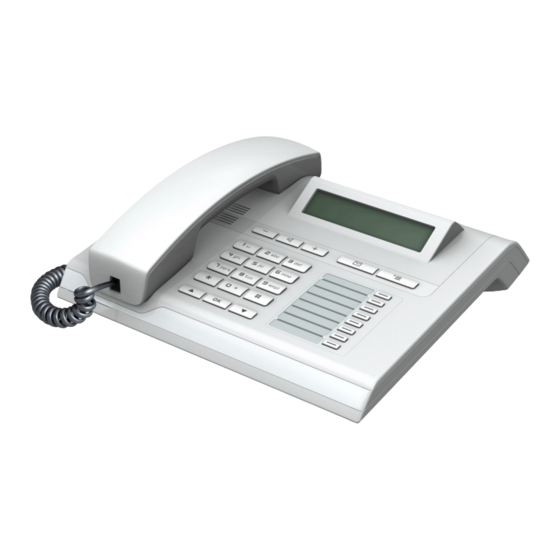 Siemens OpenScape Voice Bedienungsanleitung