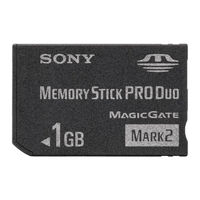 Sony MS-MT16G Bedienungsanleitung