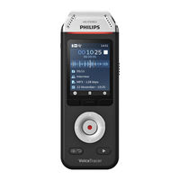 Philips VoiceTracer DVT41225 Benutzerhandbuch