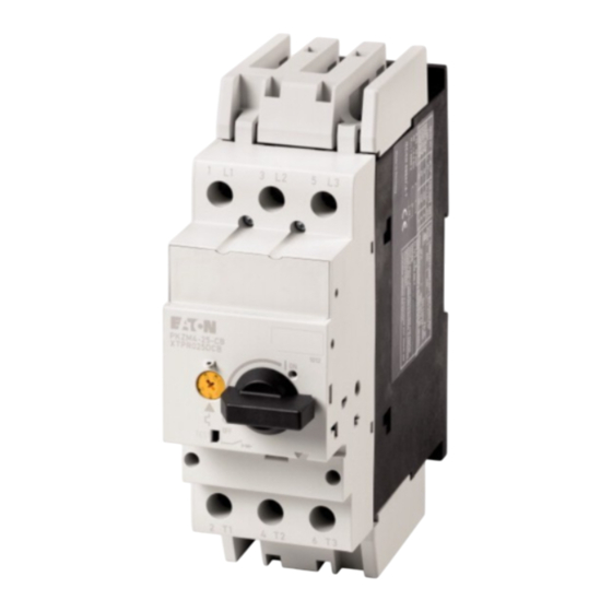 Eaton PKZM4 CB-Serie Montageanweisung