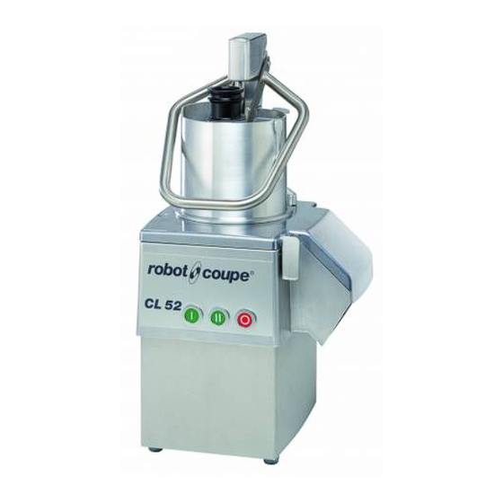 Robot Coupe CL 52 E Bedienungsanleitung