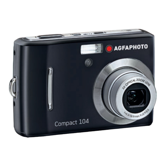 AgfaPhoto Compact 104 Bedienungsanleitung