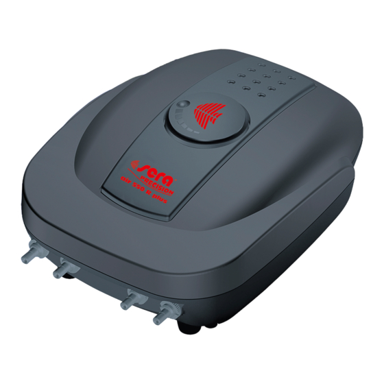 Sera Air 550 R plus Handbuch