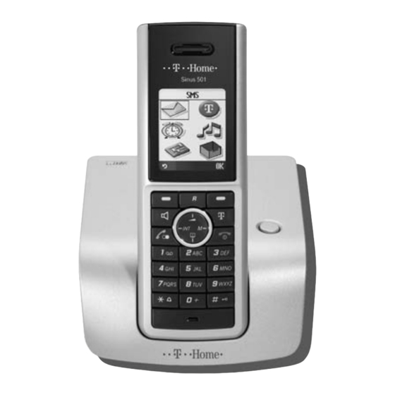 T-Home Sinus 501i Bedienungsanleitung