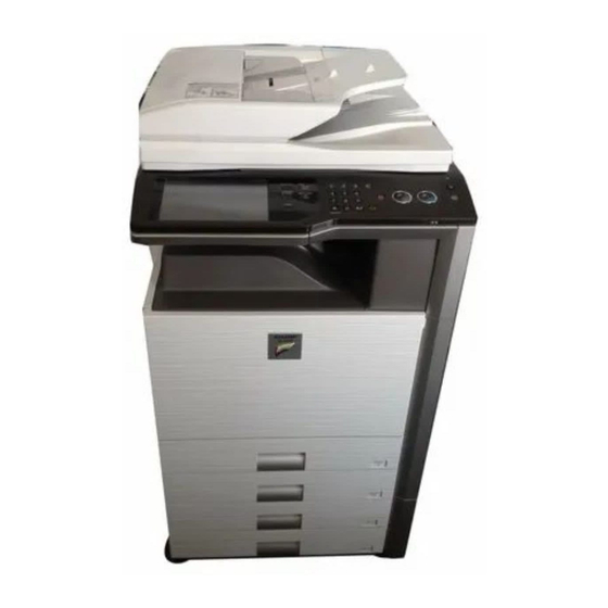 Sharp MX-4100N Handbuch