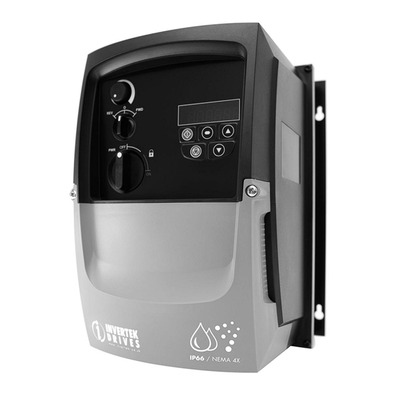 Invertek Drives Optidrive E2 IP66 / NEMA 4X Benutzerhandbuch
