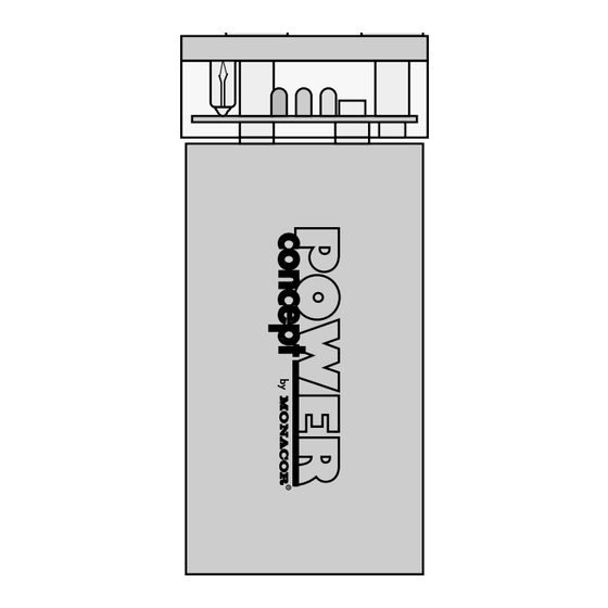 Monacor POWER Concept CPS-500 Anleitung