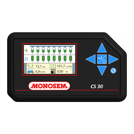 Monosem CS 30 Handbuch