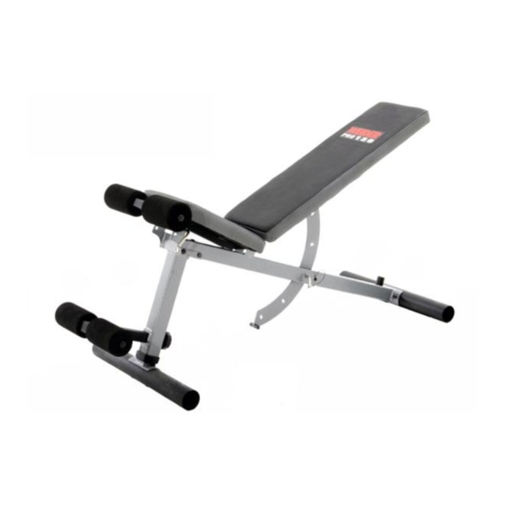 Weider PRO 130 Bedienungsanleitung