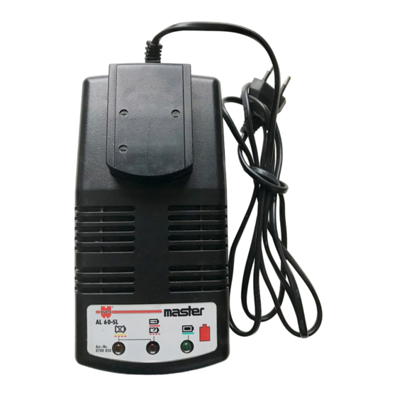 Würth Master AL 60-SL Bedienungsanleitung