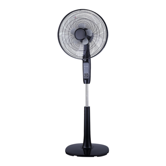 Rotel OSCILLATINGSTANDVENTILATOR741CH1-2 Gebrauchsanweisung