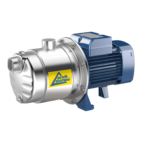 profi-pumpe INNO-TEC 450 Bedienungsanleitung