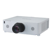 Hitachi CP-WU8750 Bedienungsanleitung