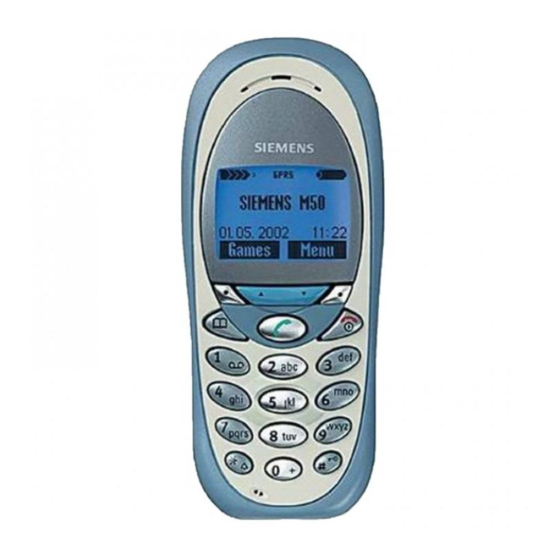 Siemens M50 Handbuch