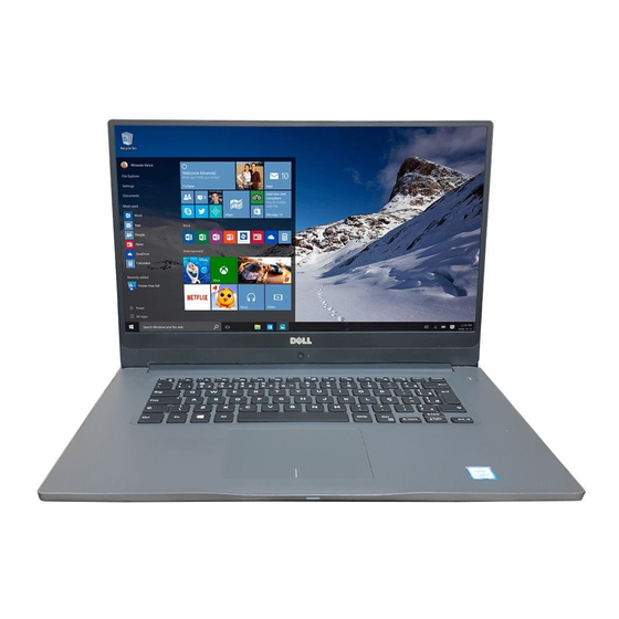 Dell Inspiron 15 7000 Einrichtung Und Technische Daten