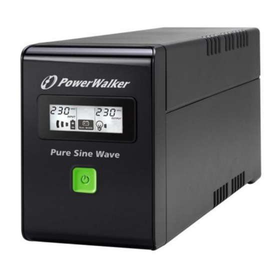 PowerWalker VI Serie Schnellanleitung