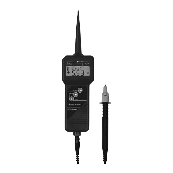 Gossen MetraWatt METRAOHM 413 Bedienungsanleitung