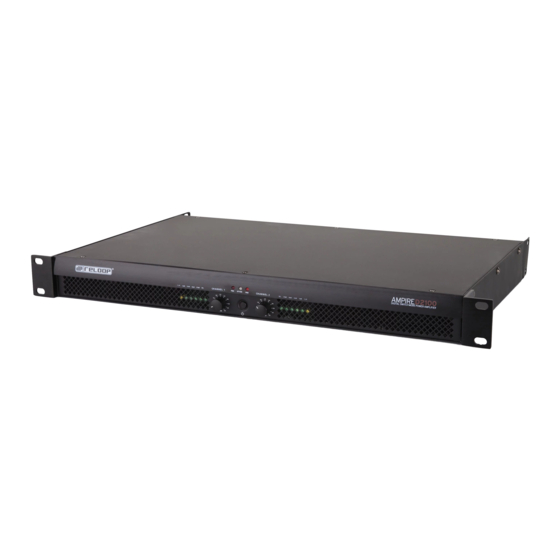 Reloop AmPIRE D2100 Bedienungsanleitung