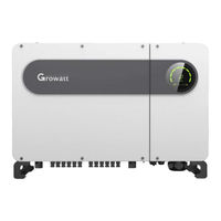Growatt MAX 50KTL3 LV Installations & Bedienungsanleitung