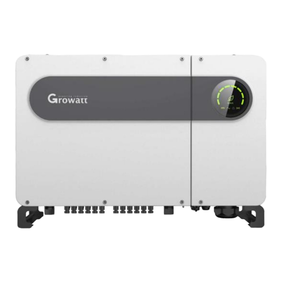 Growatt MAX 50KTL3 LV Handbücher