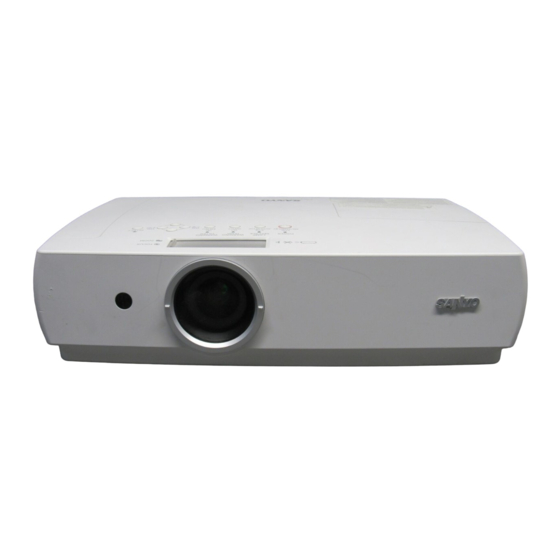 Sanyo PLC-XC50 Bedienungsanleitung