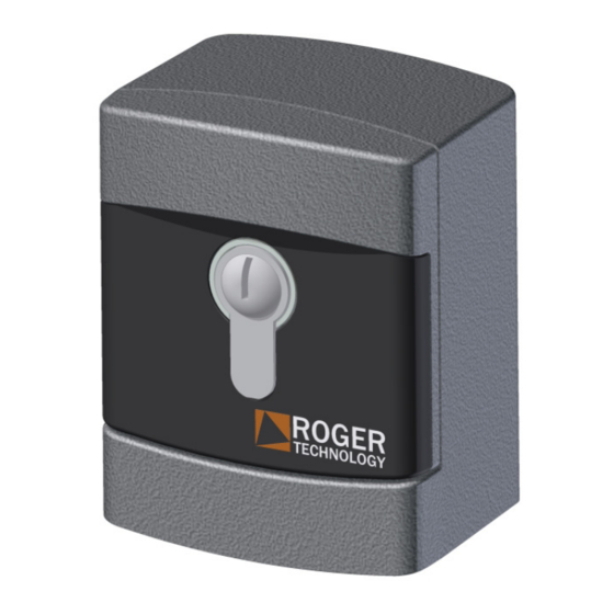 Roger Technology R85/60 serie Anleitungen