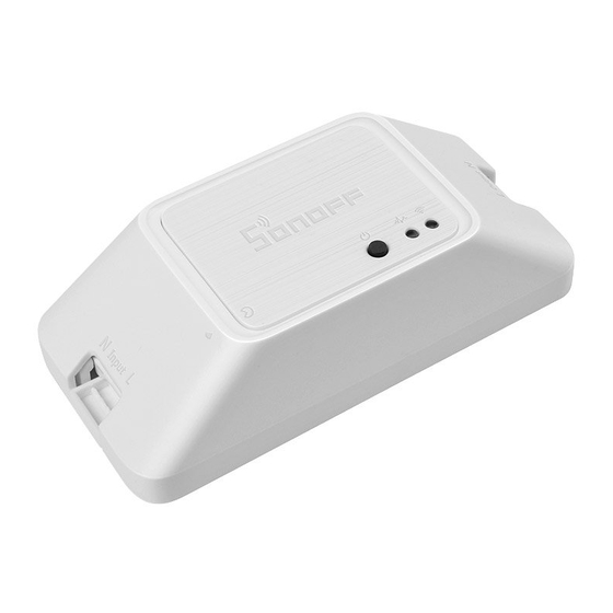 Sonoff ZigBee BASICZBR3 Bedienungsanleitung