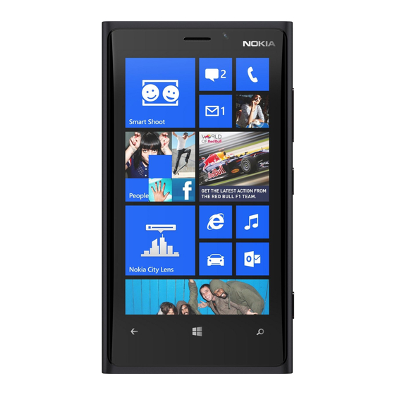 Nokia Lumia Bedienungsanleitung