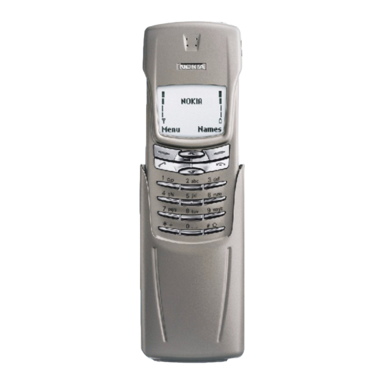 Nokia 8910 Bedienungsanleitung