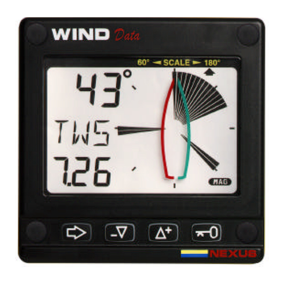 Nexus Wind Data Bedienungsanleitungen