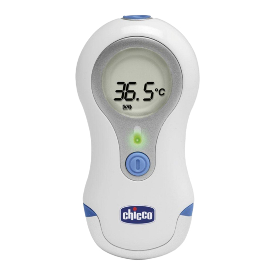 Chicco Easy Touch Plus Gebrauchsanleitung