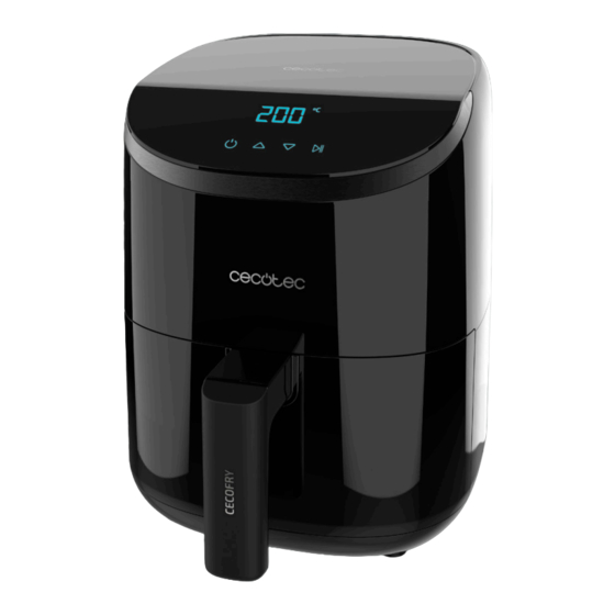cecotec CECOFRY COMPACT 2000 TOUCH Bedienungsanleitung