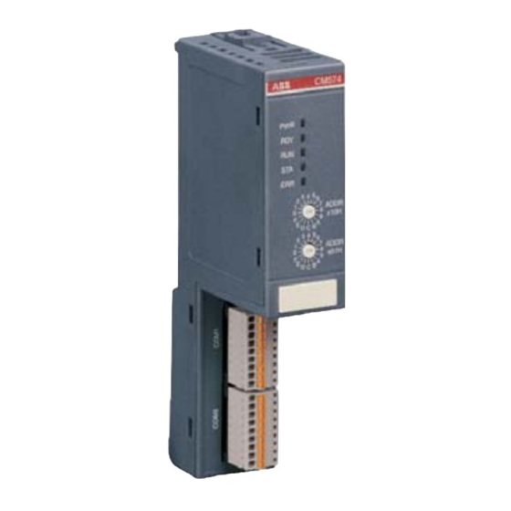 ABB CM574-RS Montageanweisung
