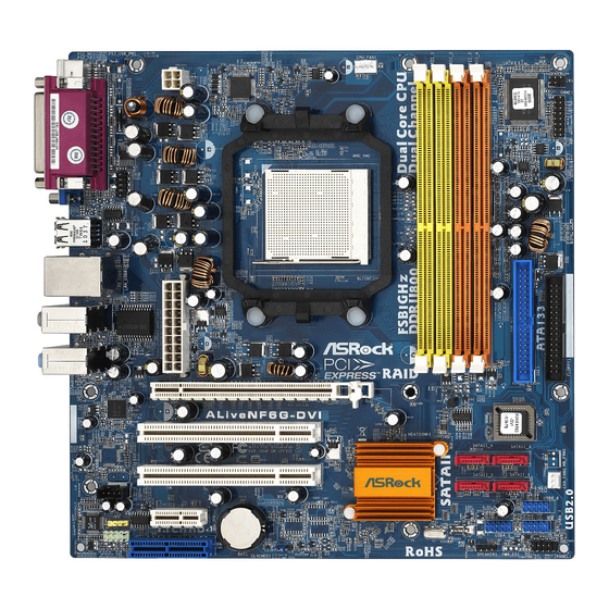 ASROCK ALiveNF6G-DVI Bedienungsanleitung