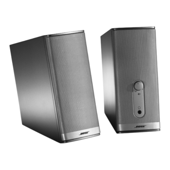 Bose COMPANION 2 SERIES II Bedienungsanleitung