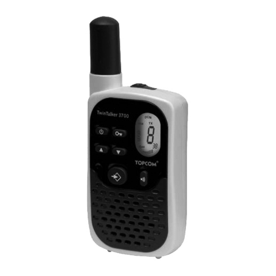 Topcom Twintalker 3700 DUO PACK Gebrauchsanweisung