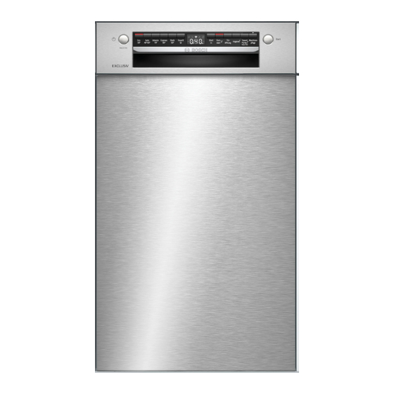Bosch SPU4ELS00D Gebrauchsanleitung